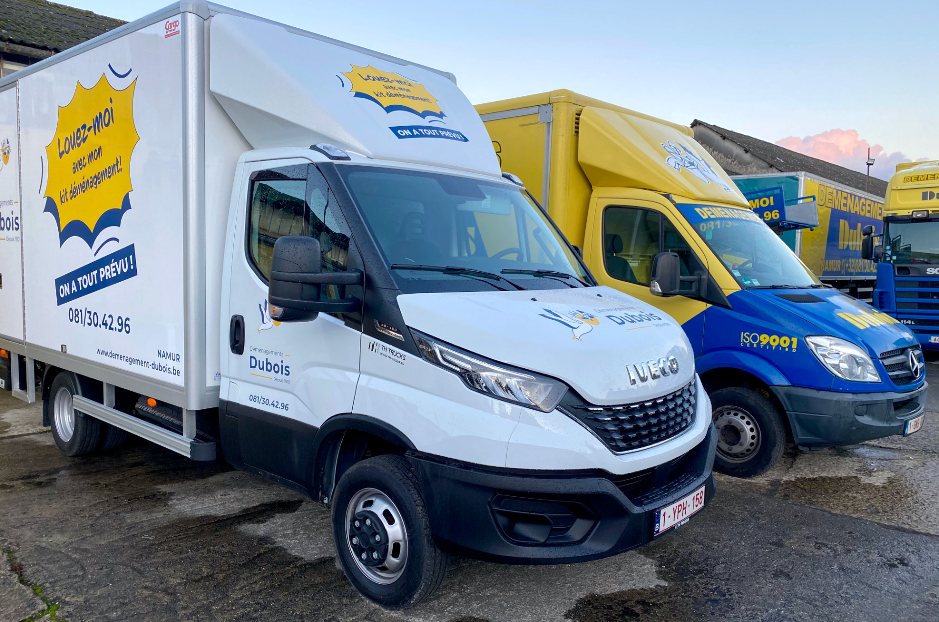 Camion permis B à louer